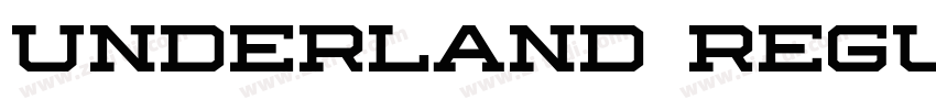 Underland Regular字体转换 Underland Regular字体转换